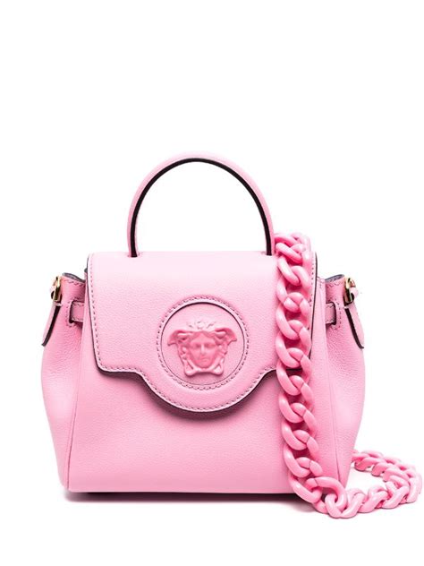 fake pink versace backpack|authentication of versace products.